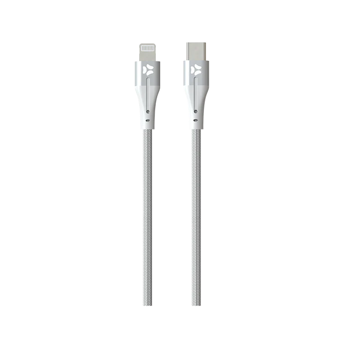SGS - Cavo Dati/Carica Usb 1 Metro Silver TYPE C-LIFHTNING/TYPE C-TYPE C