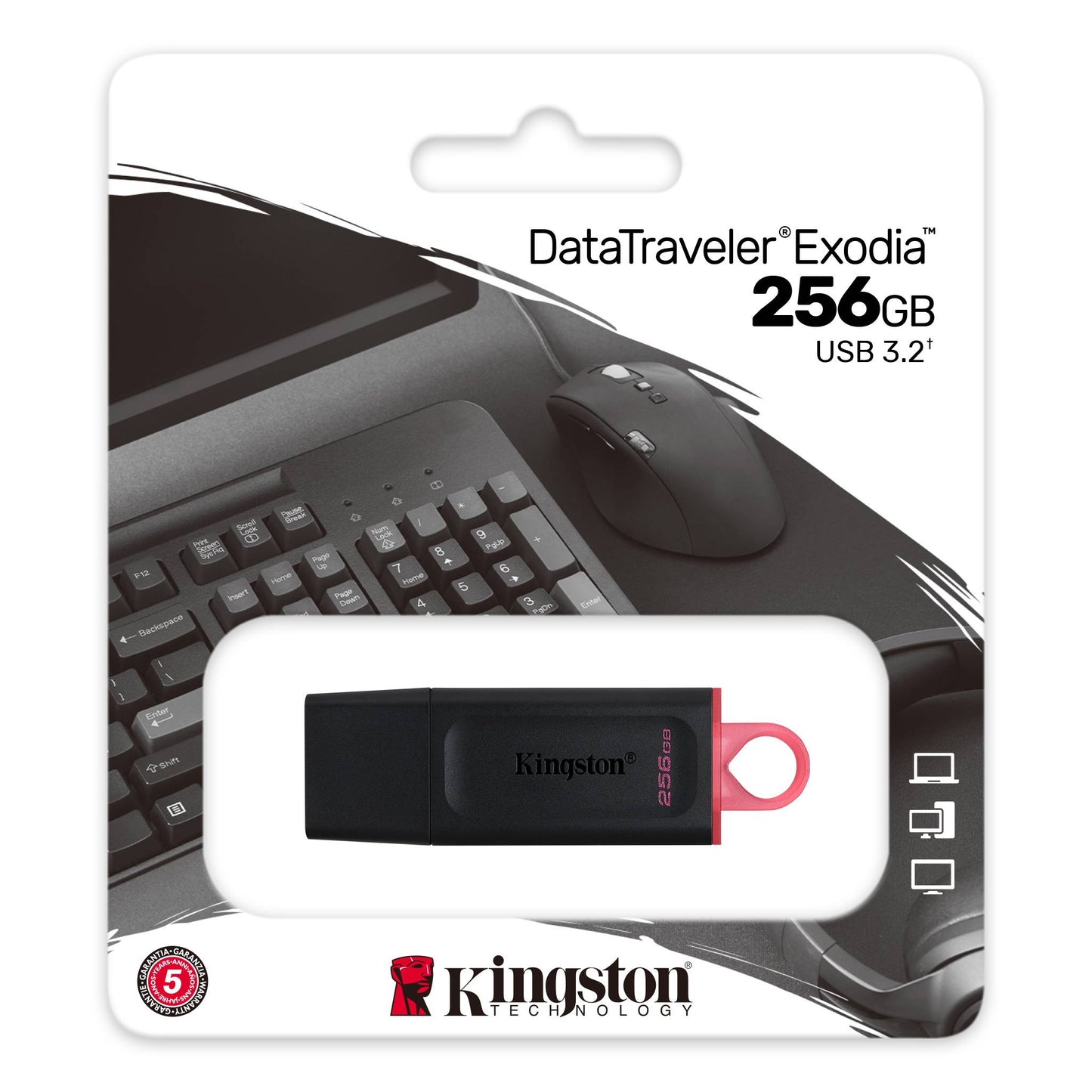 KINGSTON - CHIAVETTA 64 GB - 128GB - 256GB