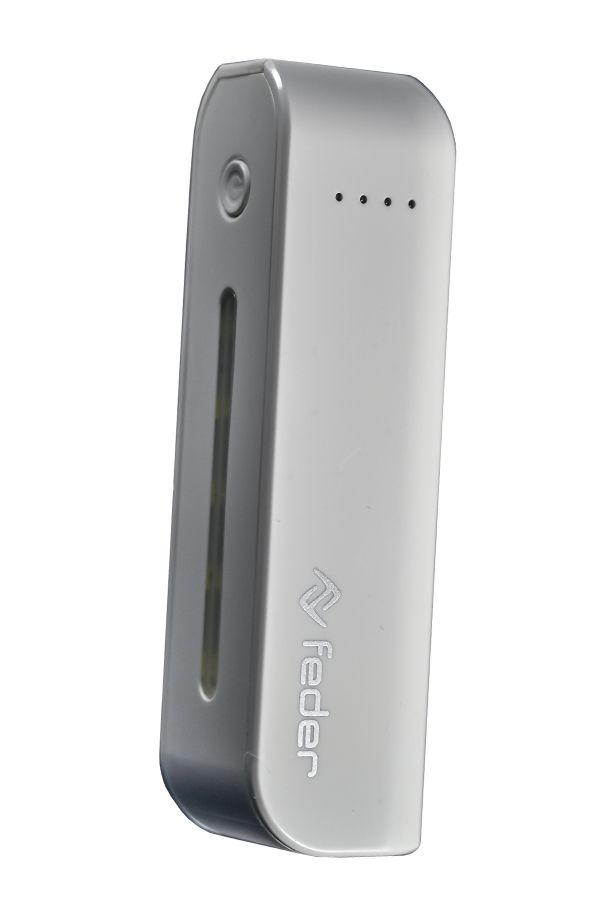 FEDER - PowerBank "Handle" 3200 mA/h con Torcia LED