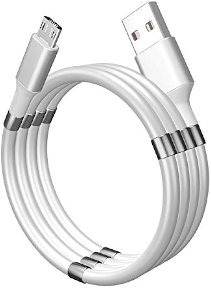 SGS - CAVi AD ANELLI MAGNETICI AUTOAVVOLGENTI 100CM TYPE-C - MICRO USB - LIGHTNING