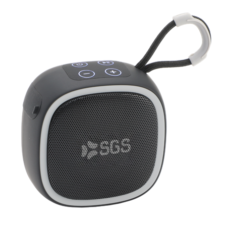 SGS - Airing Cassa Wireless 5W Verde Slot MicroSD USB - Mic - TWS