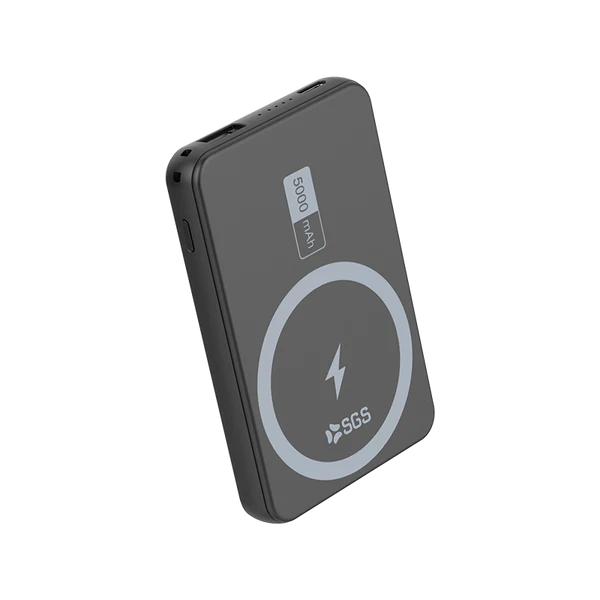 SGS- Powerbank 5000 mAh Wireless MAGSAFE 15W - Output TPC 20W