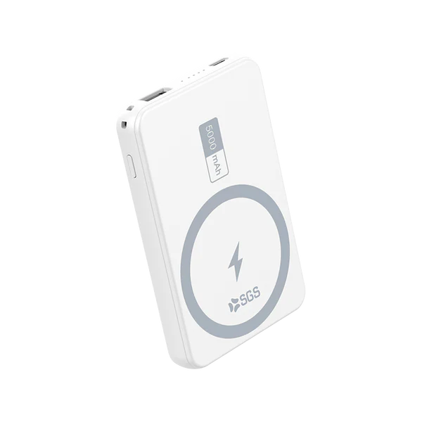 SGS- Powerbank 5000 mAh Wireless MAGSAFE 15W - Output TPC 20W