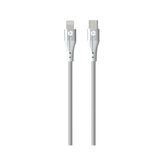SGS - Cavo Dati/Carica Usb 1 Metro Silver TYPE C-LIFHTNING/TYPE C-TYPE C