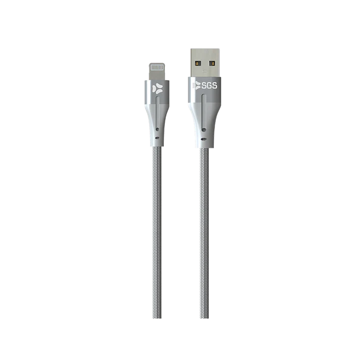 Cavo Dati/Carica Usb 1 Metro Silver USB-LIFHTNING/USB-TYPE C