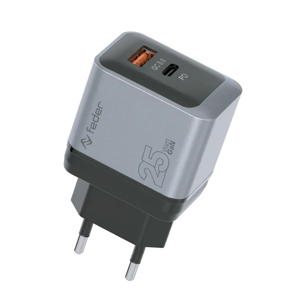 FEDER - Caricabatterie da rete Executive 25WATT GaN