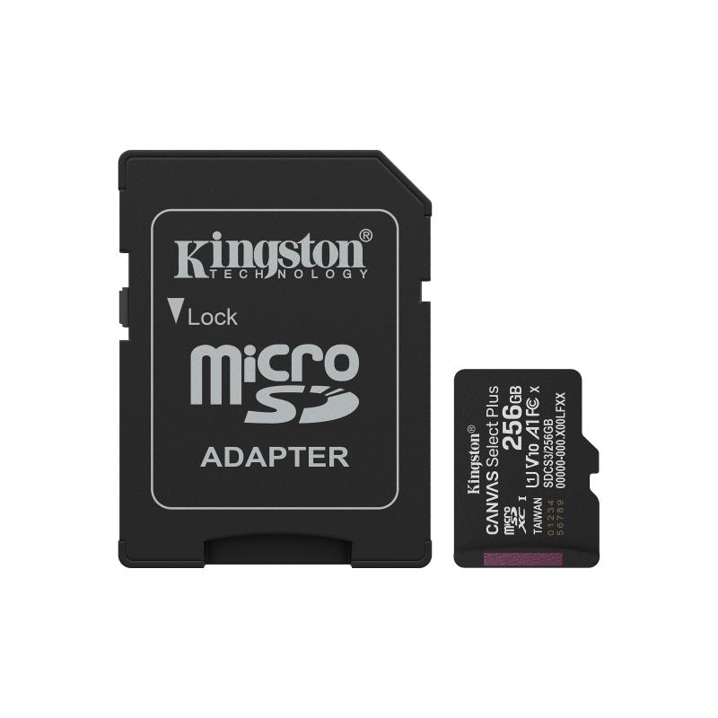 KINGSTON - MICRO SD 64GB - 128GB - 256GB
