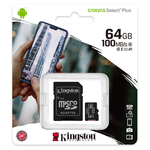 KINGSTON - MICRO SD 64GB - 128GB - 256GB - 512GB