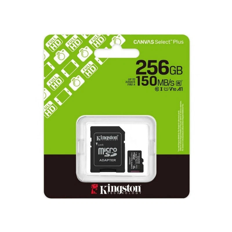 KINGSTON - MICRO SD 64GB - 128GB - 256GB