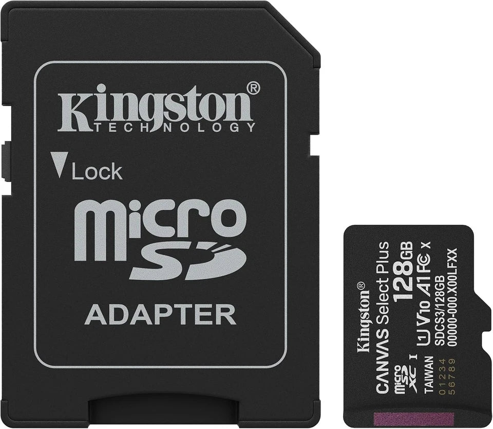 KINGSTON - MICRO SD 64GB - 128GB - 256GB